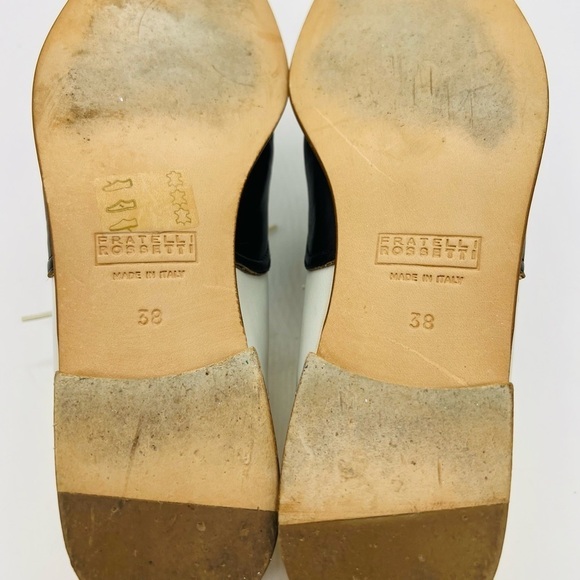 FRATELLI ROSSETTI WOMENS FLAT LACE UP LEATHER SHOES SIZE 8 - Picture 14 of 15